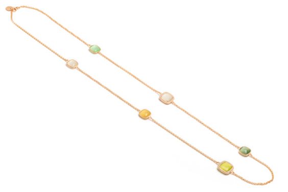 Collana Madì Donna laguna oliva in Argento 39093 - 39093